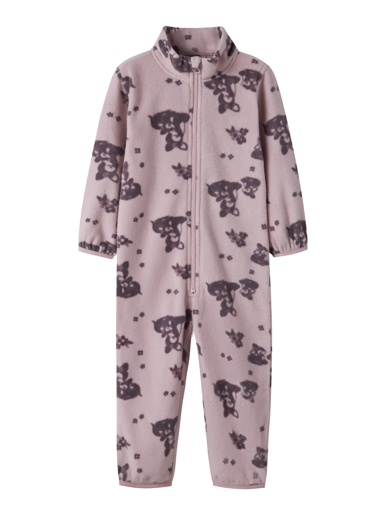 Name it SPEKTRA Mini fleecedress Violet Ice Deer