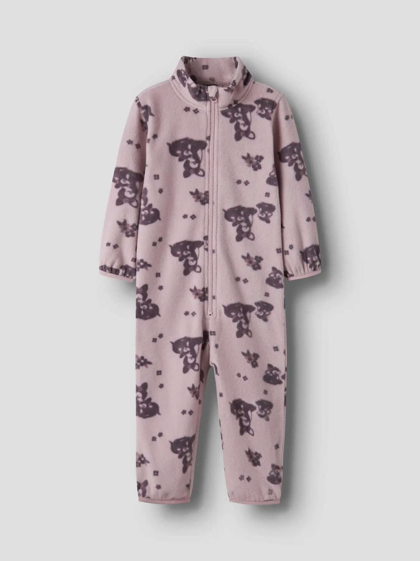 Name it SPEKTRA Mini fleecedress Violet Ice Deer