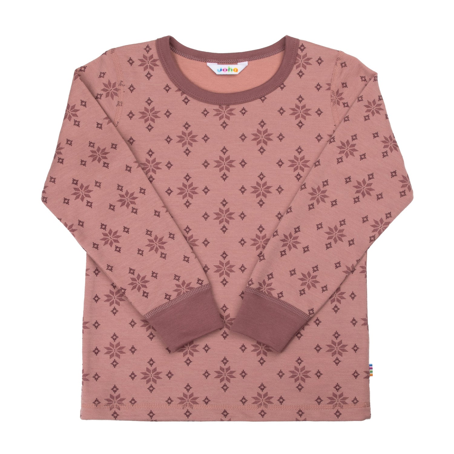 Joha - Bluse i ull/bomull Kids Rosa