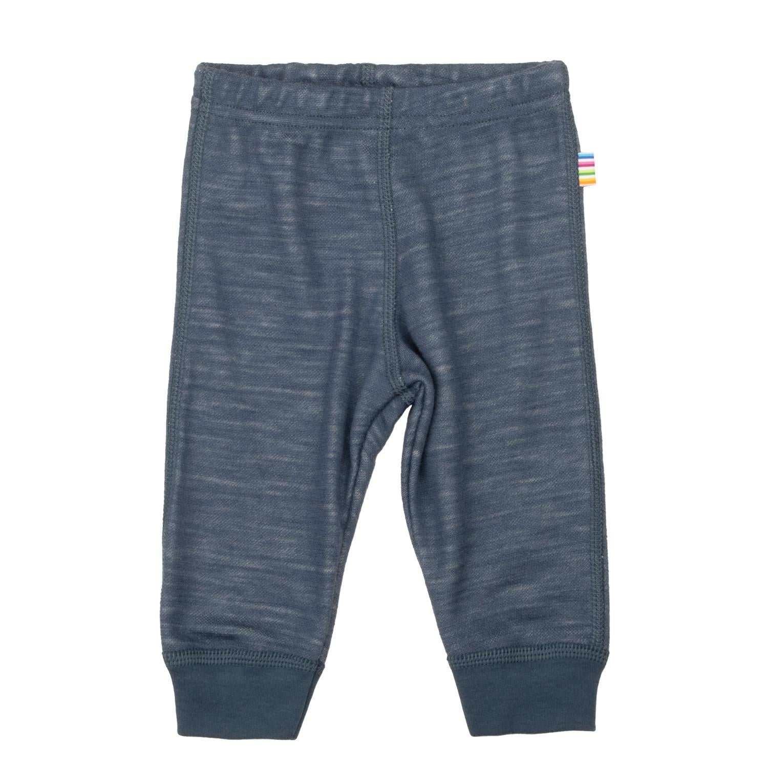Joha - Ullleggings m. bambus innerst "Propeller" Blue
