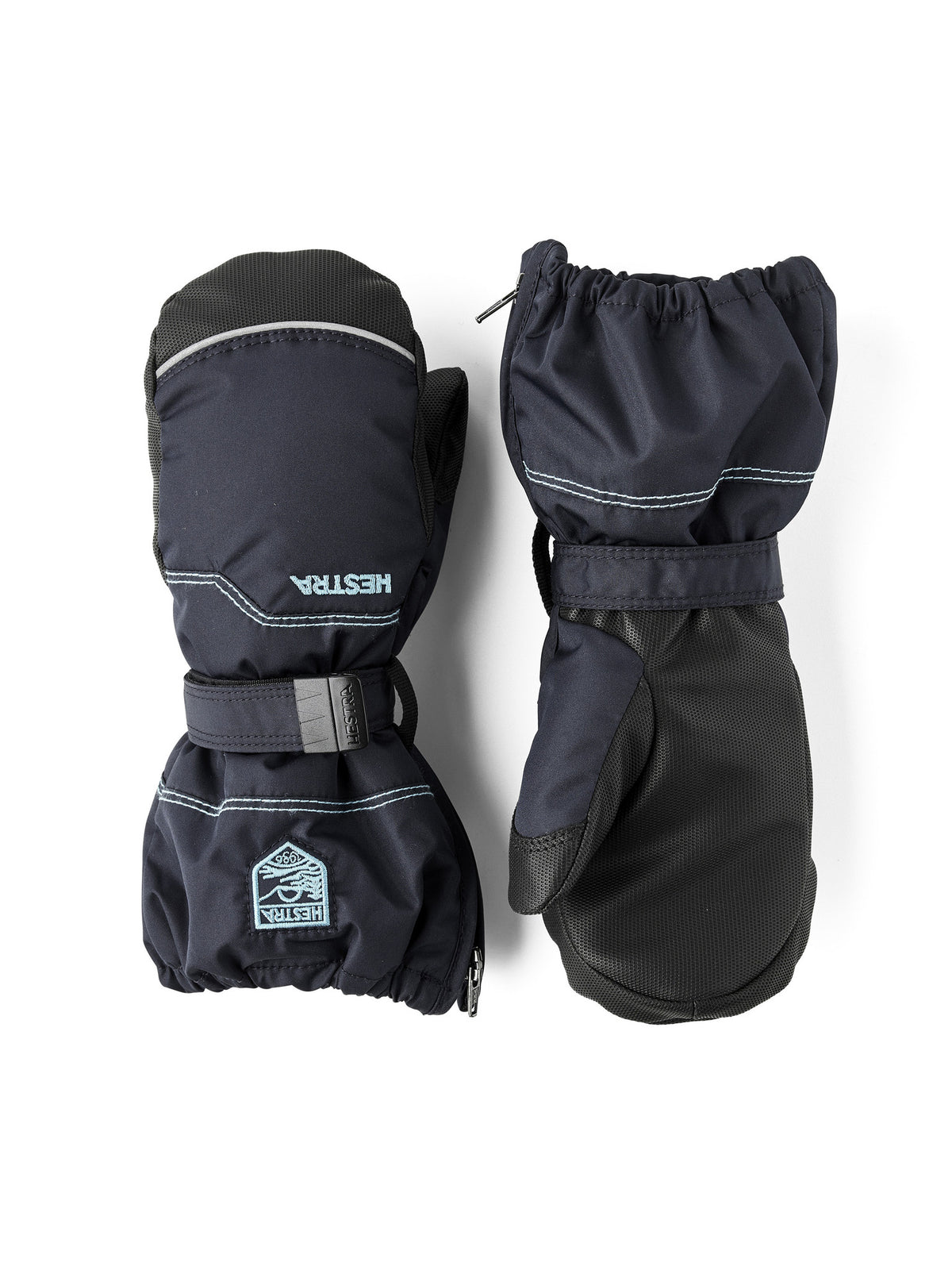 HESTRA - Vintervotter «Baby Zip» Dark navy/Dark navy