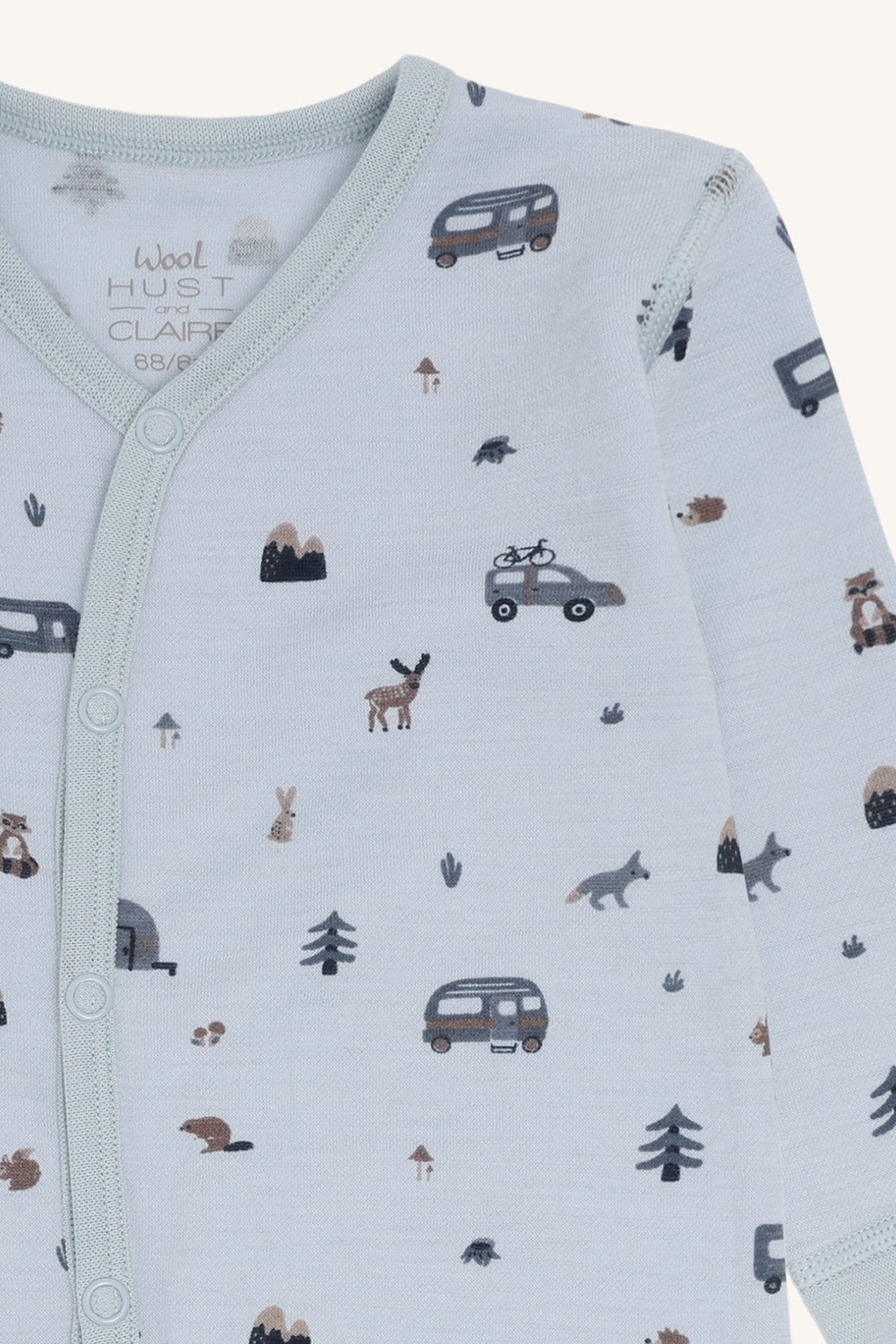 Hust and Claire Camp Heldrakt Baby Blue