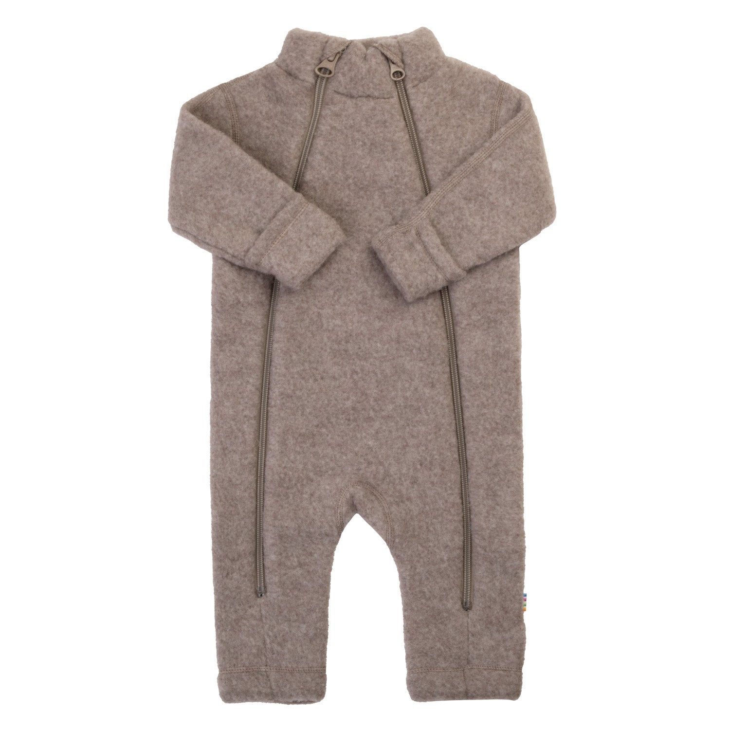 Joha - Heldress i tykk ull Softwool med zip Sesame