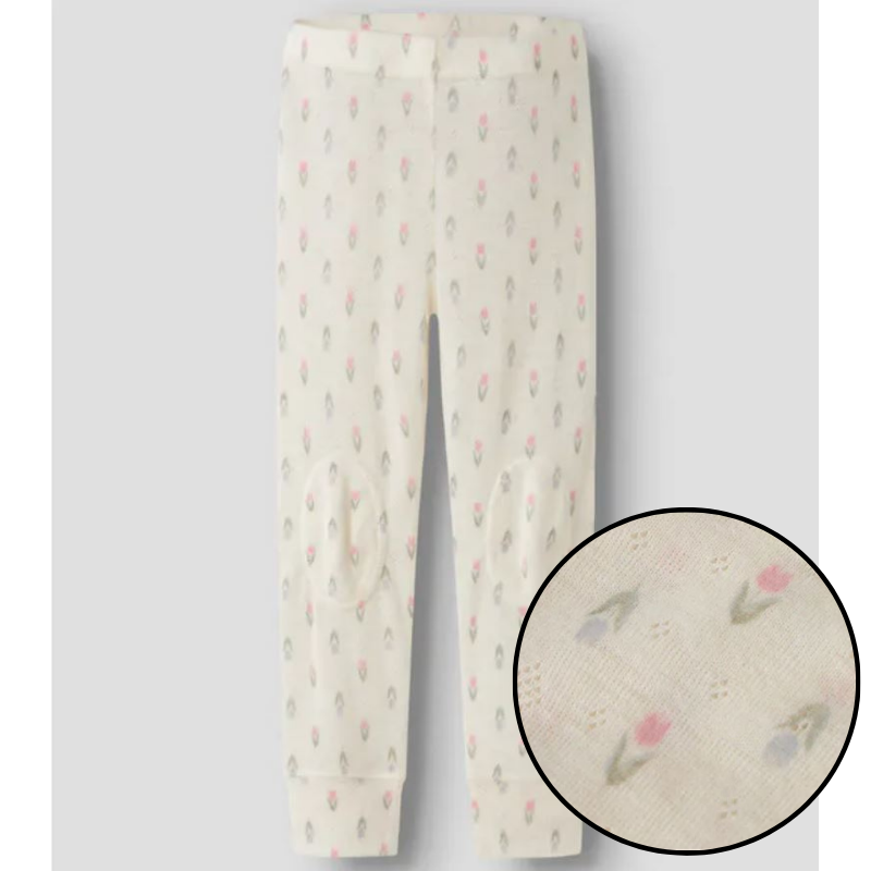 Name it - Ulleggings "WANG Tulipan" Mini Coconut Milk AOP