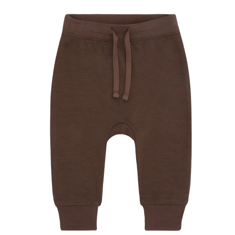 Hust and Claire - Ullbukse m. bambus innerst "Gaby" Brown stone
