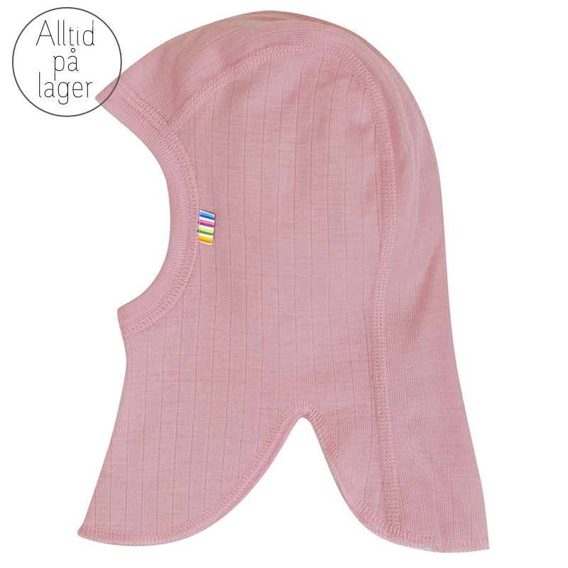 Joha - Balaclava i dobbelt lag ull Old Rose