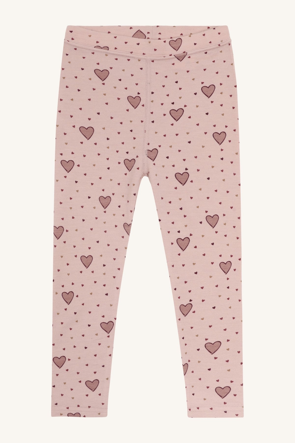 Hust and Claire Hearts Leggings Dusty Rose