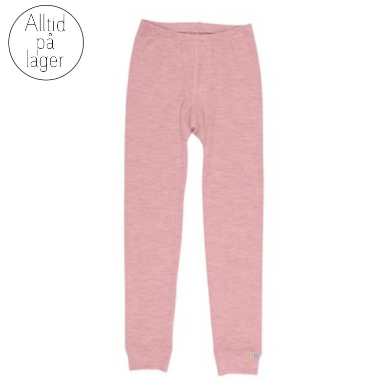 Joha - Leggings i merinoull Old Rose