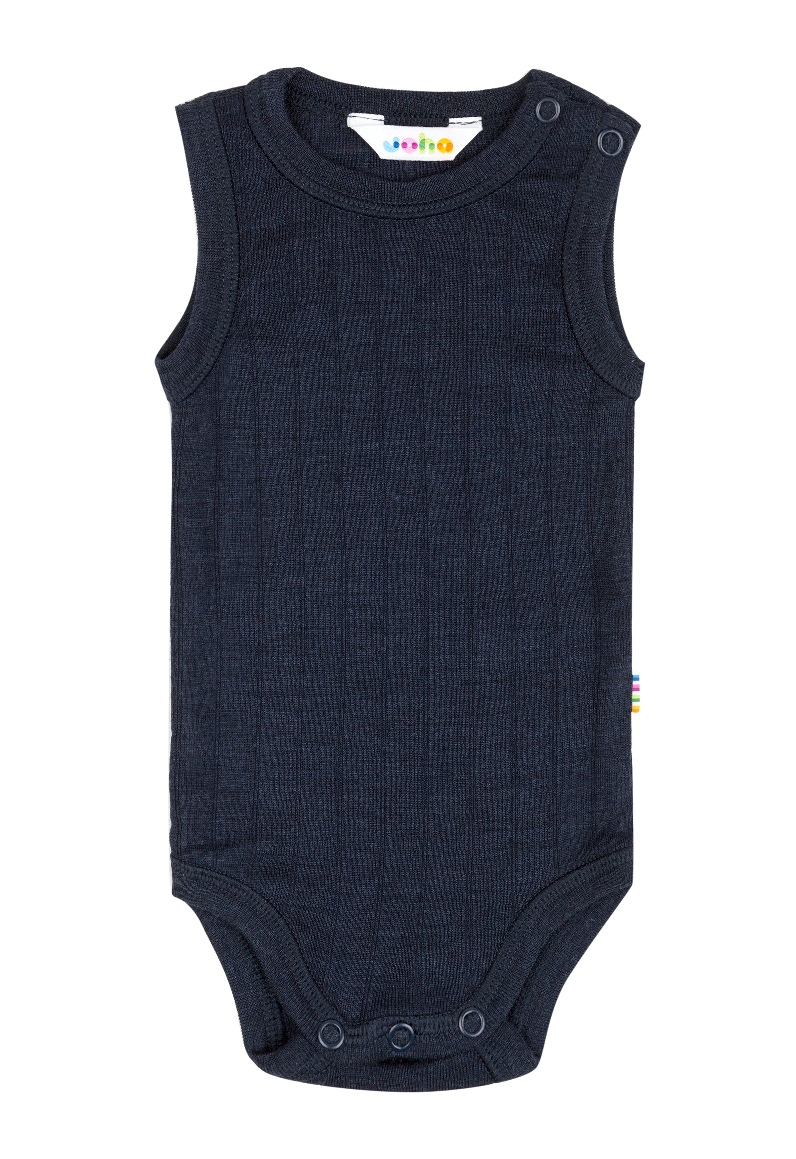 Joha - Body uten ermer i ull/silke Navy