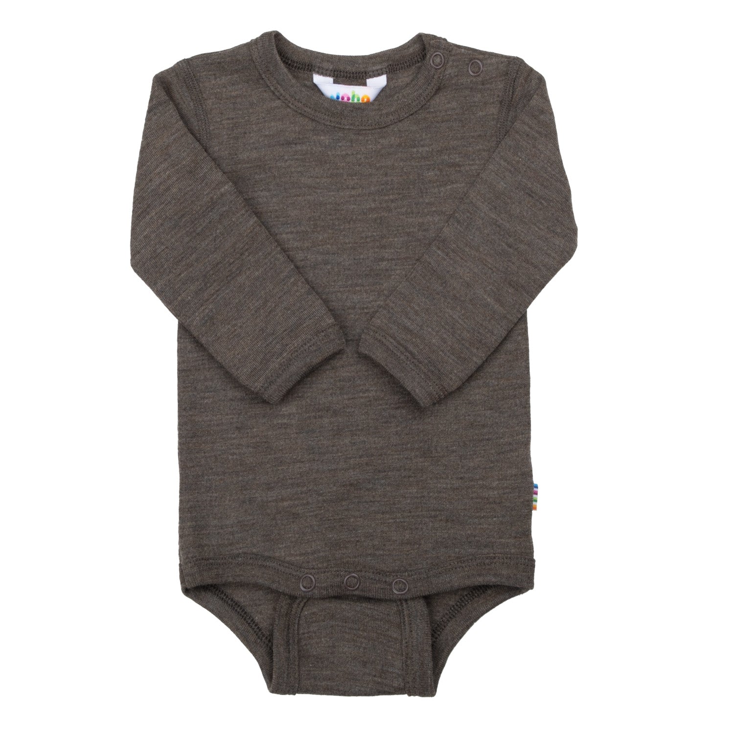 Joha - Body i ull/silke Brun Melange