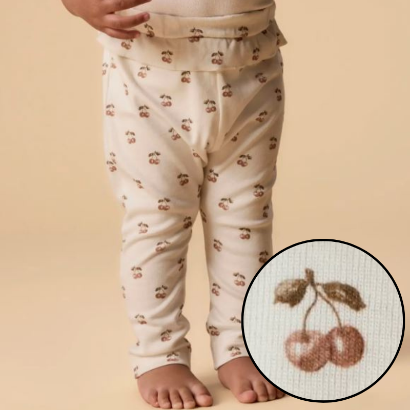 Lil`Atelier - Babybukse "LAYO CHERRY" Coconut Milk