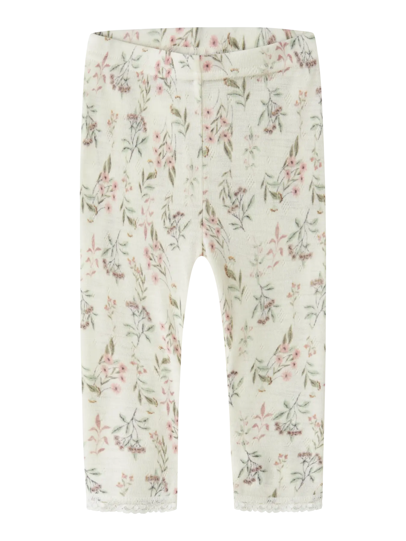 Name it - Leggings "WANG" Baby Snow White Blomster