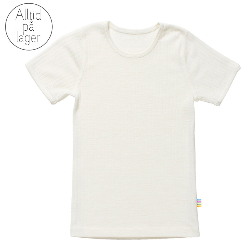 Joha - T-skjorte i merinoull Off-white
