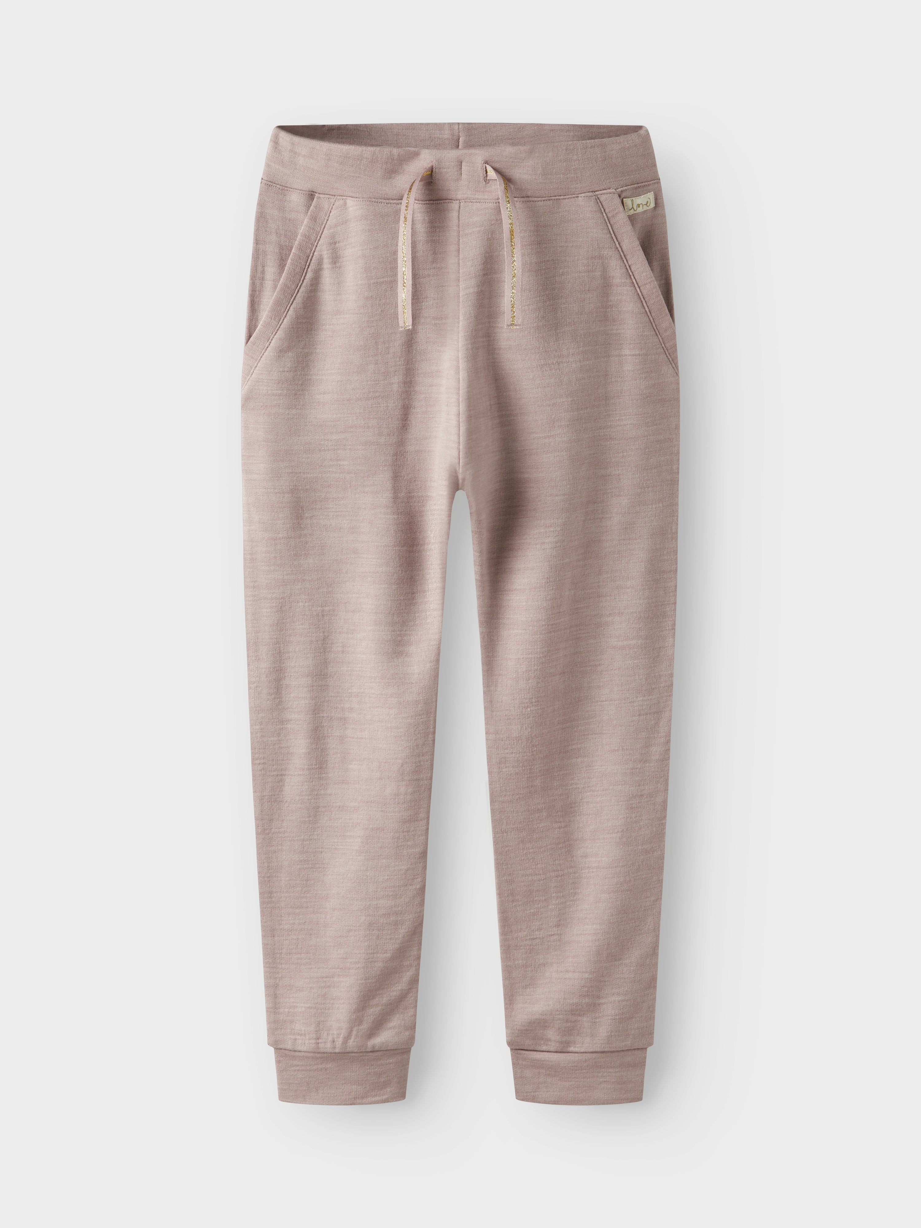 Name it - Ullbukse "Wesso" Kids Shadow Grey Gold String