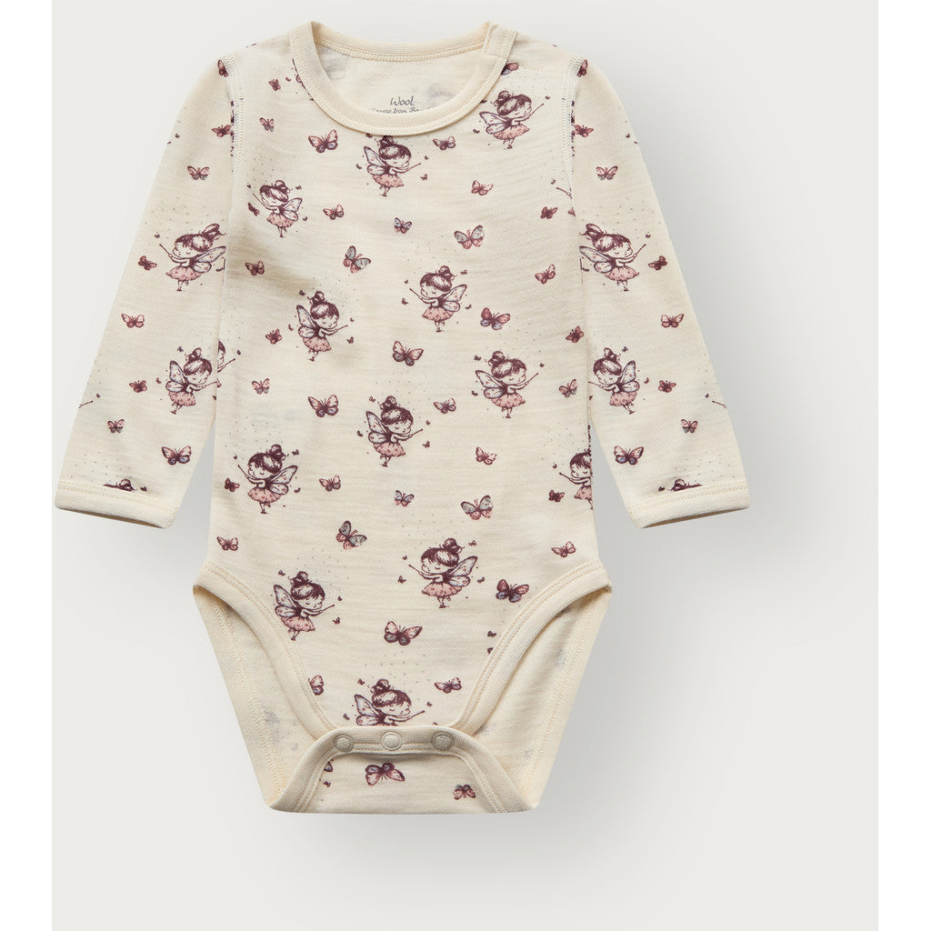 Hust and Claire - Body i ull/bambus Fairy Off White
