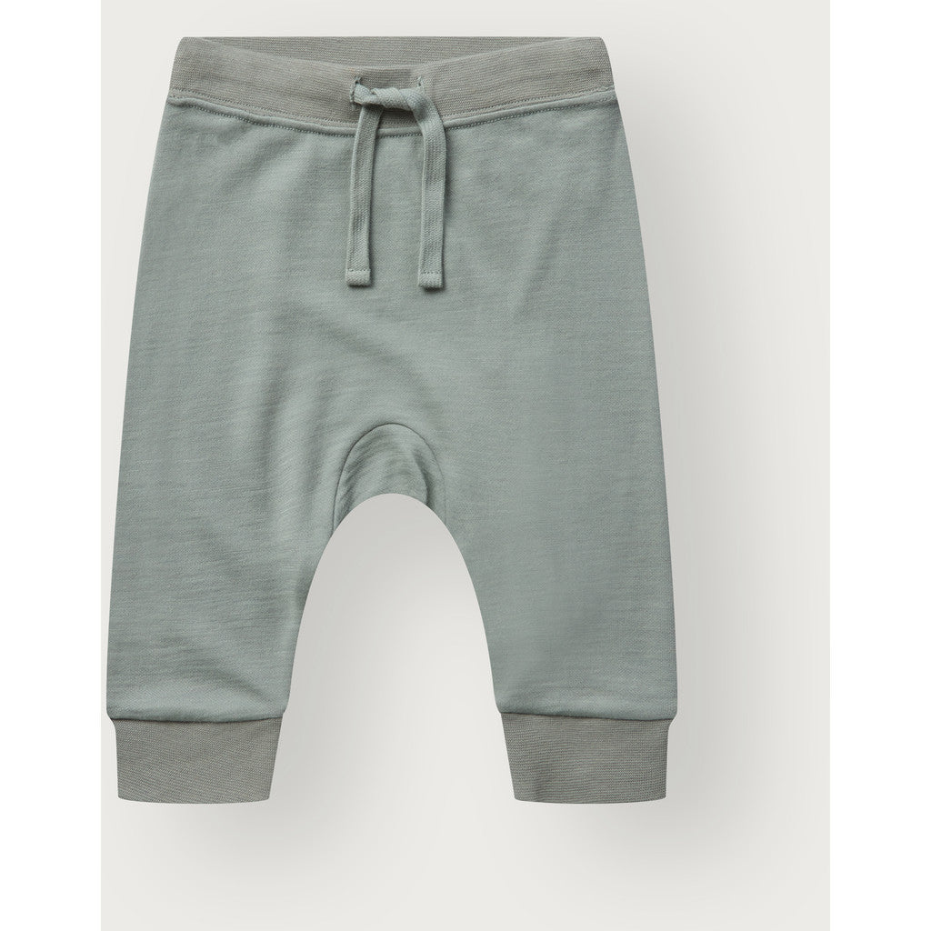 Hust and Claire - Jogger i ull/bambus Slate Green