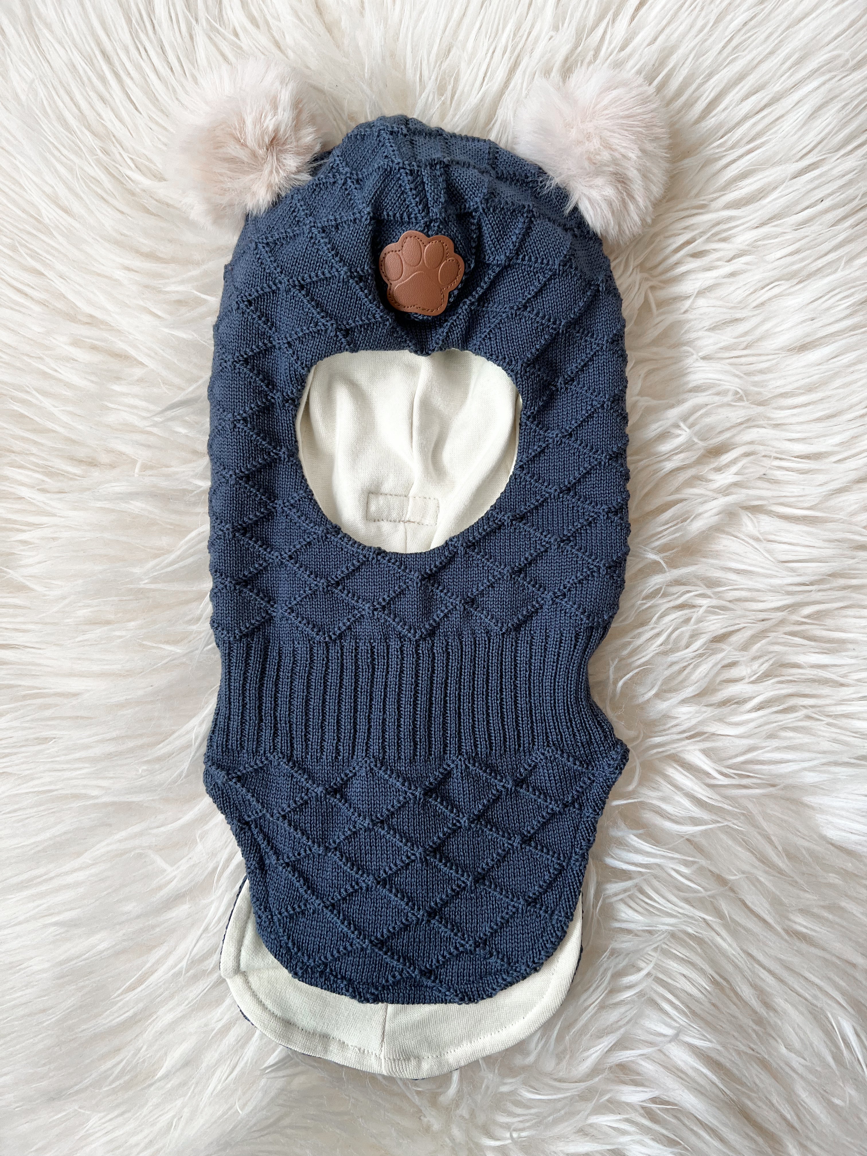 Need it - Balaclava i ull/bomull "Pote" Nydelig b