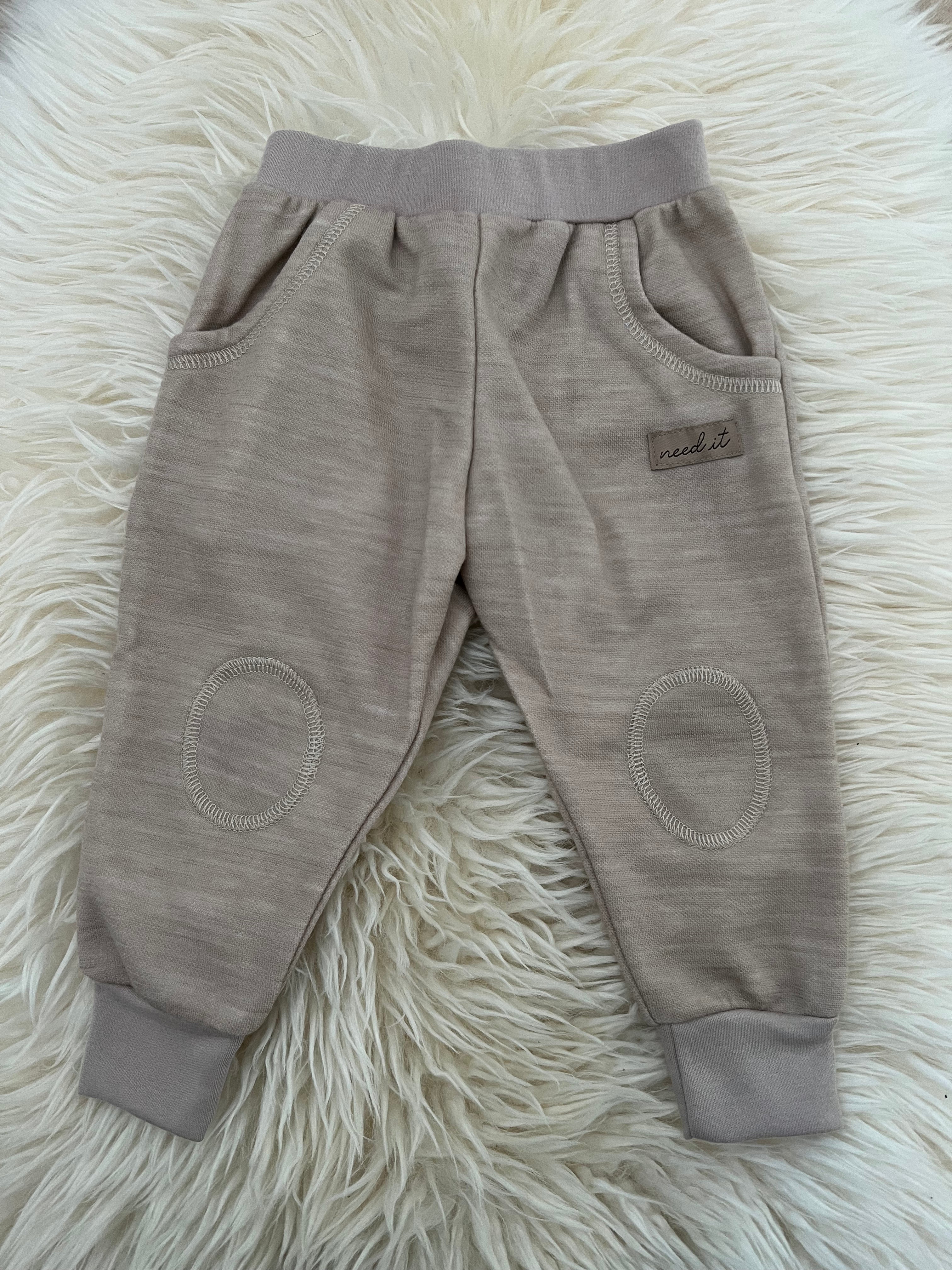 Need it - Bukse i ull/bambus "DIGG" Sand