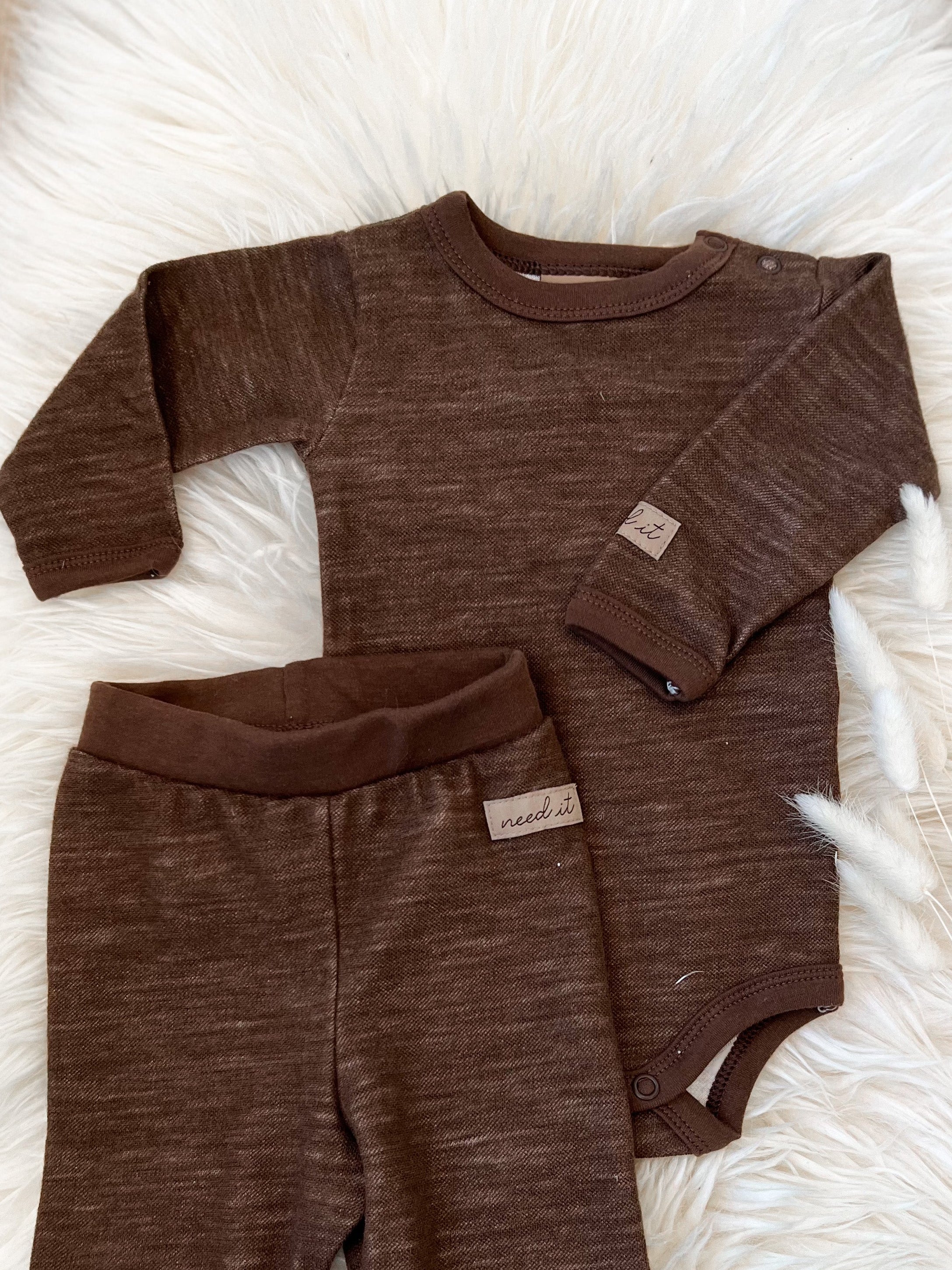 Need it - Body i ull/bambus "Digg" Brun