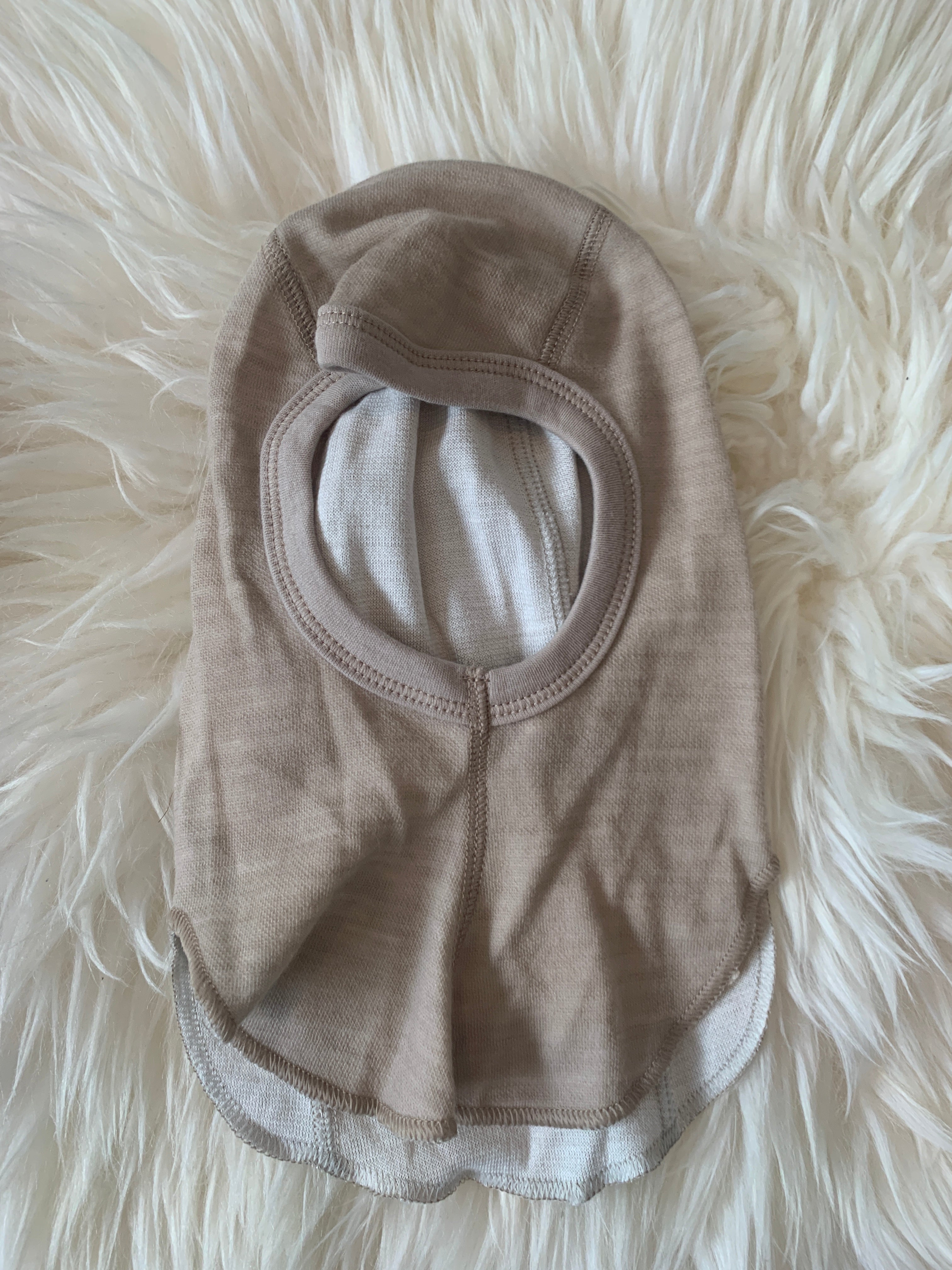 Need It - Balaclava i ull/bambus "Digg" Sand