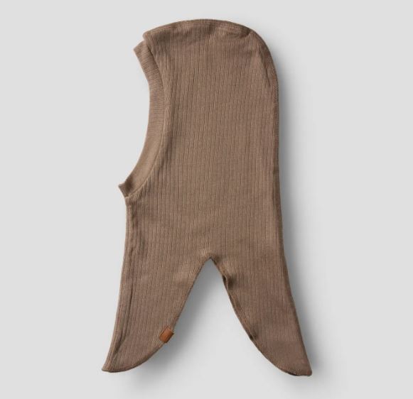 Name it - Balaclava i bomull "MEX" Fossil