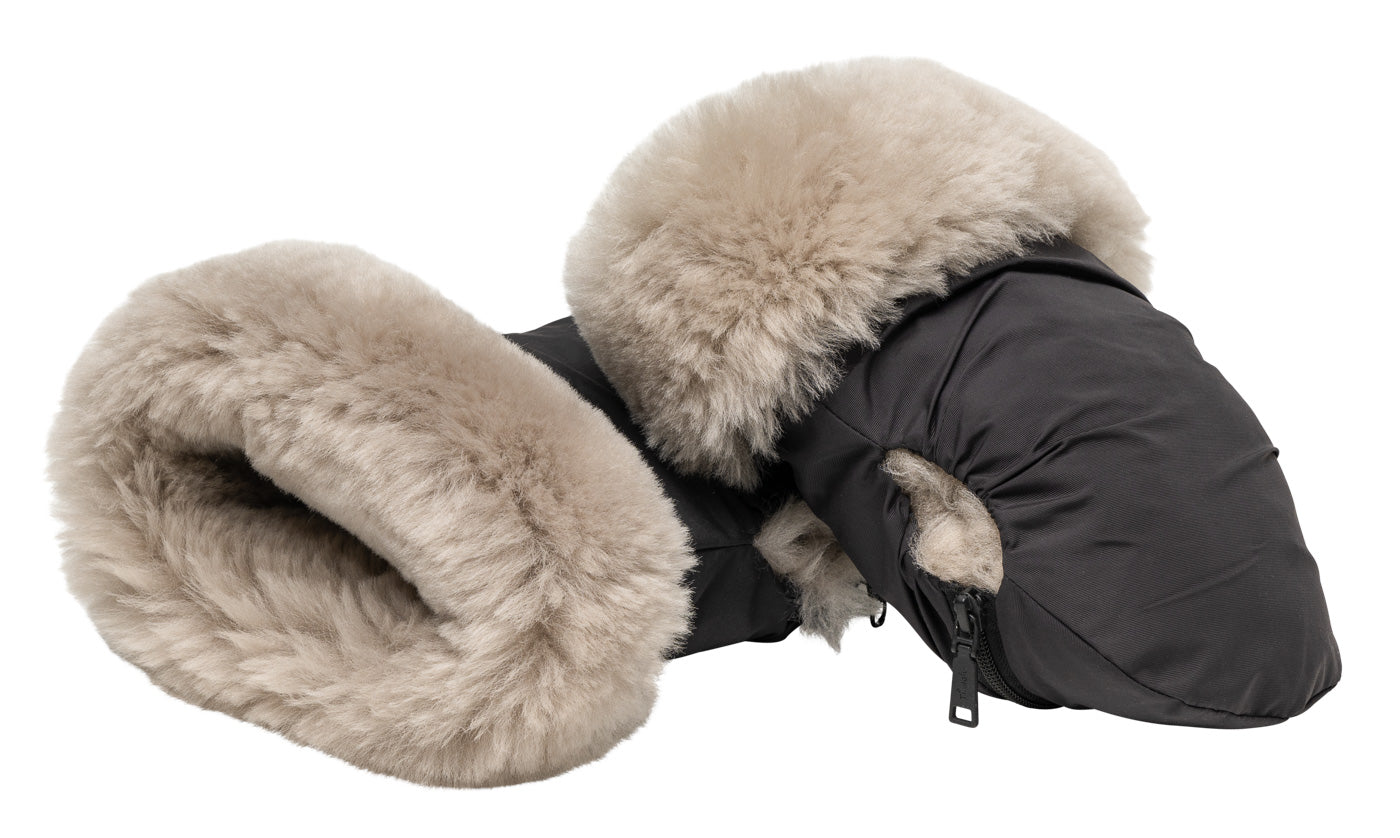 Tinkafu - Vognvott Zipper Merinoull Taupe