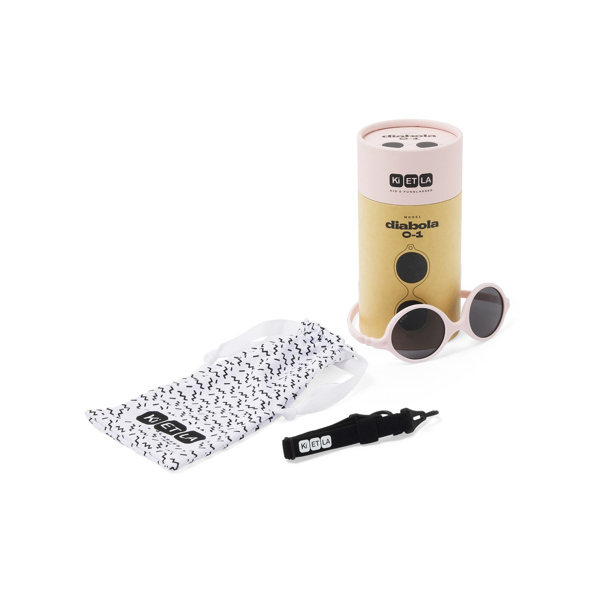 Kietla Diabola Blush baby solbriller packshot