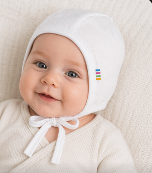 Joha - Babylue i bomull Hvit