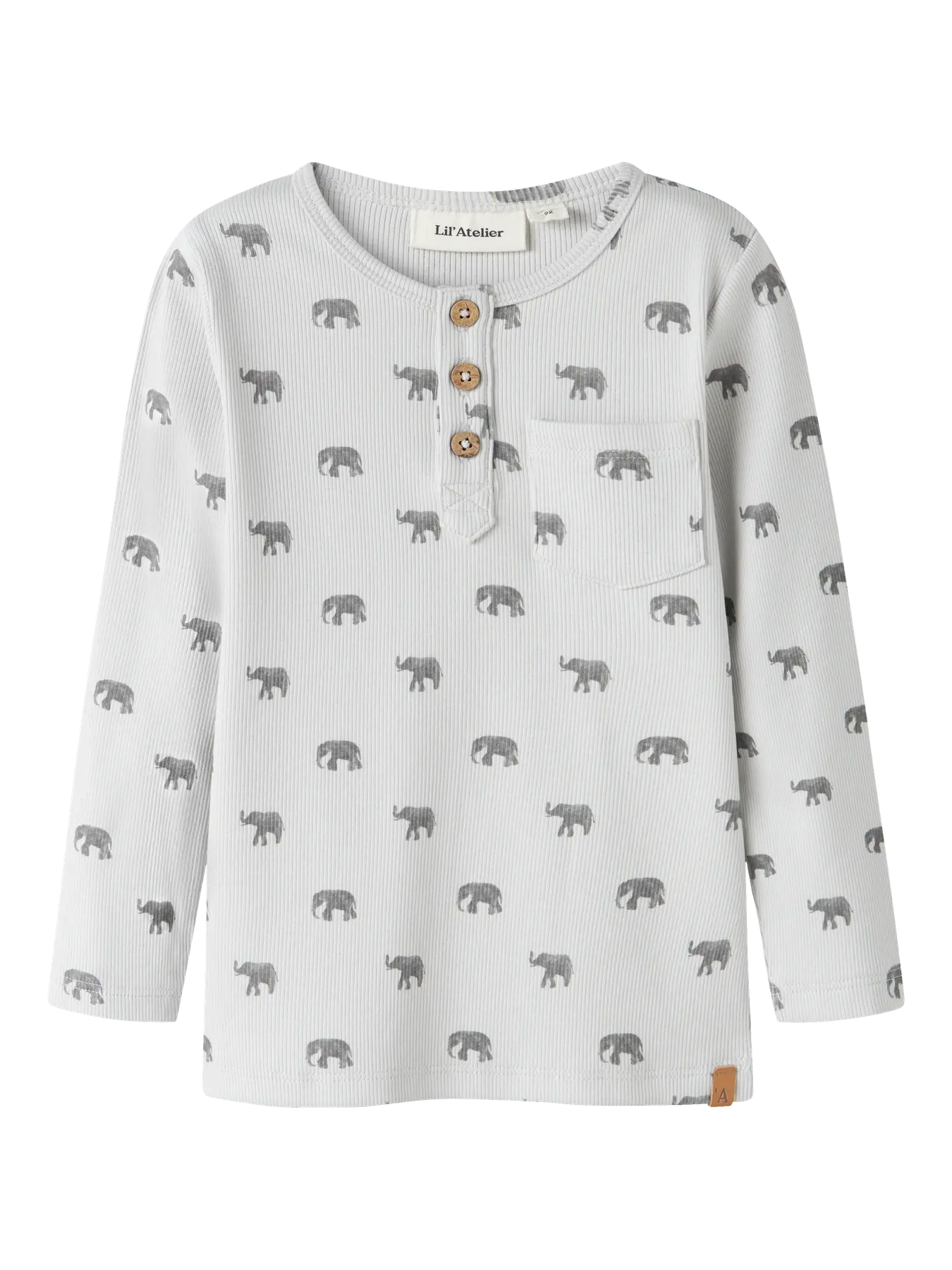 Lil`Atelier Trøye LAVO Glacier Gray Elephant