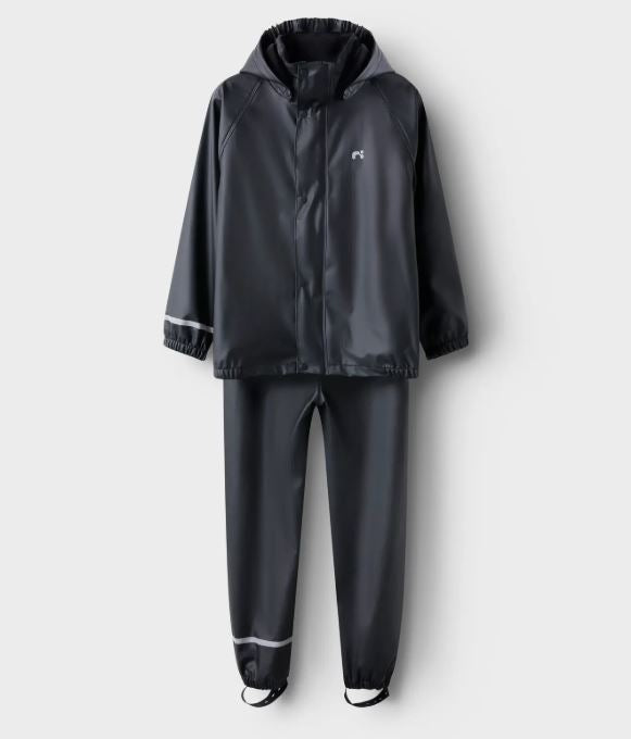Name it - Regntøy sett "DRY RAIN" Black