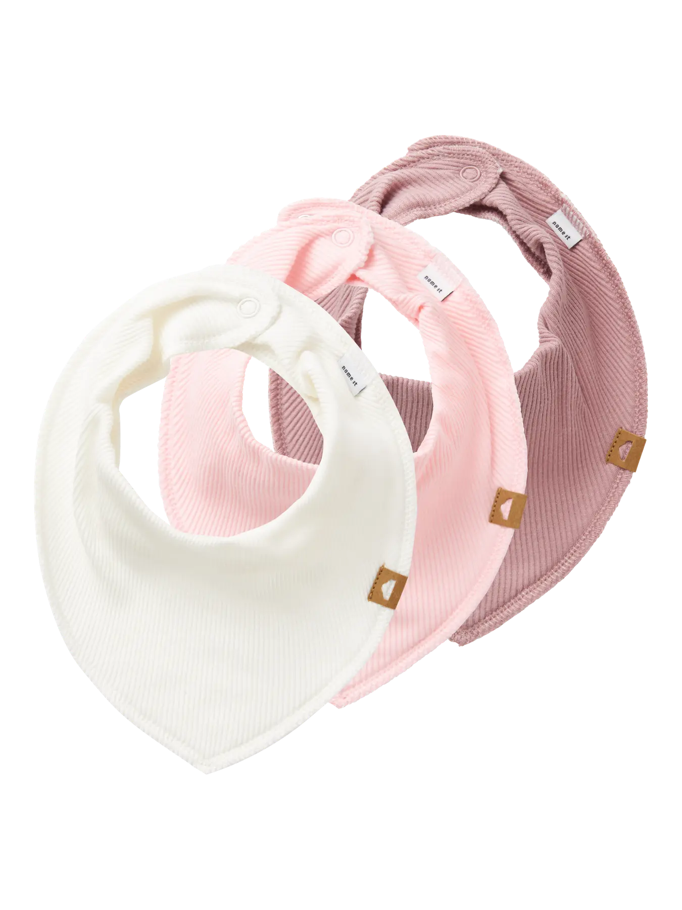 Name it - Smekke 3pk "YVETTI" Parfait Pink