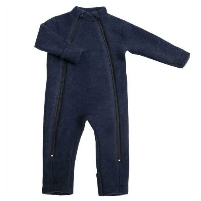 Joha - Heldress i tykk ull "Softwool" med zip Da