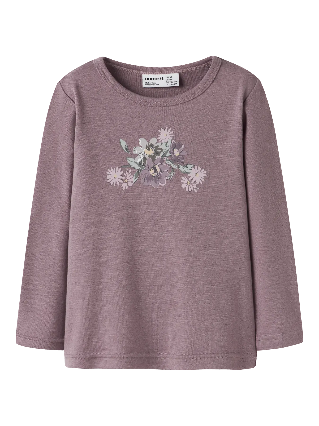 Name it Ulltrøye WILLITUS Mini Toadstool Blomster