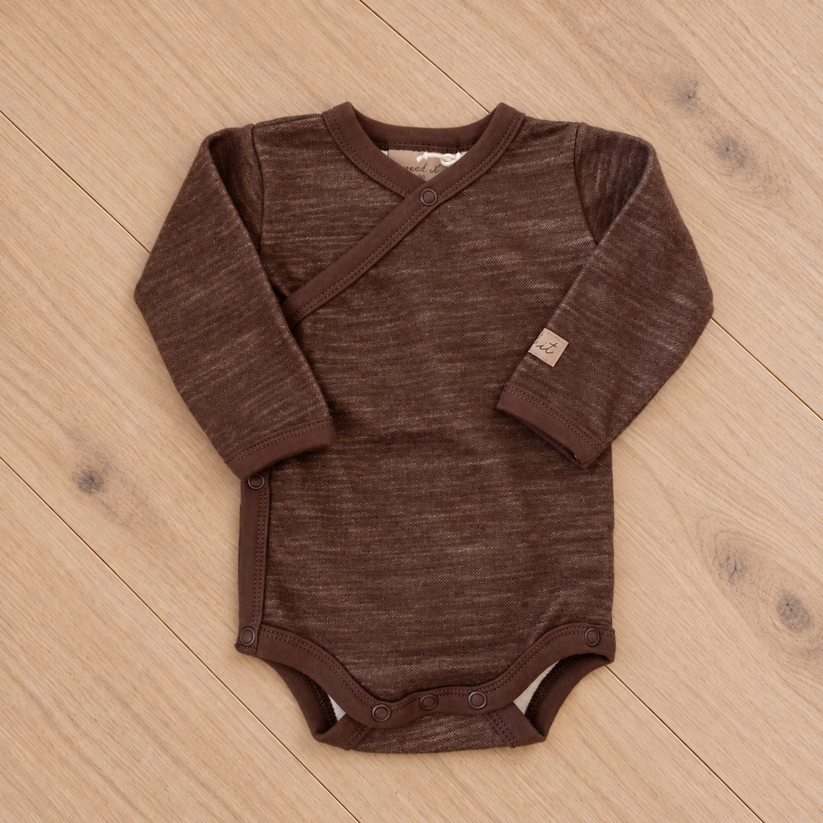 Need it fold-over body i ull/bambus Digg, Brun