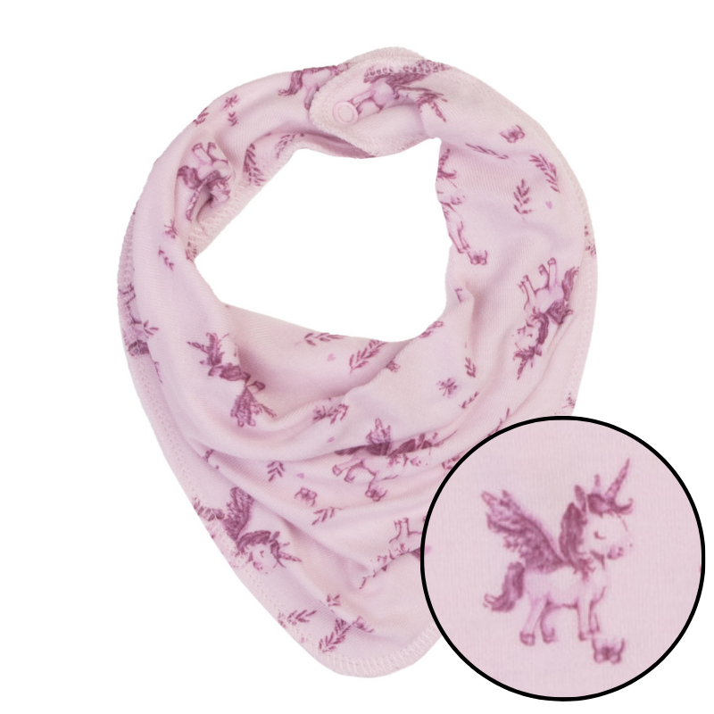 Joha - Smekke i bambus "Unicorn" Pink