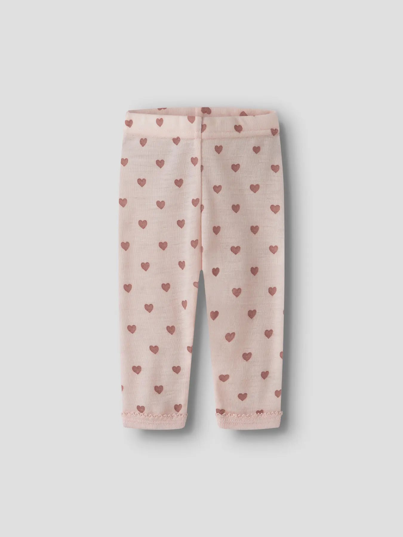 Lil`Atelier - Ulleggings "Noel" Baby Morganite Hearts