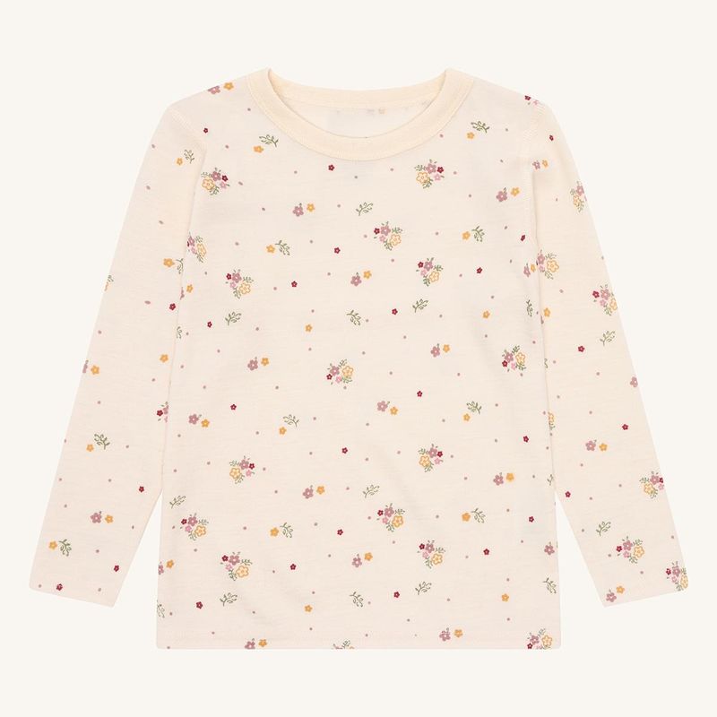 Hust and Claire - Ulltrøye Awo Flora Off White