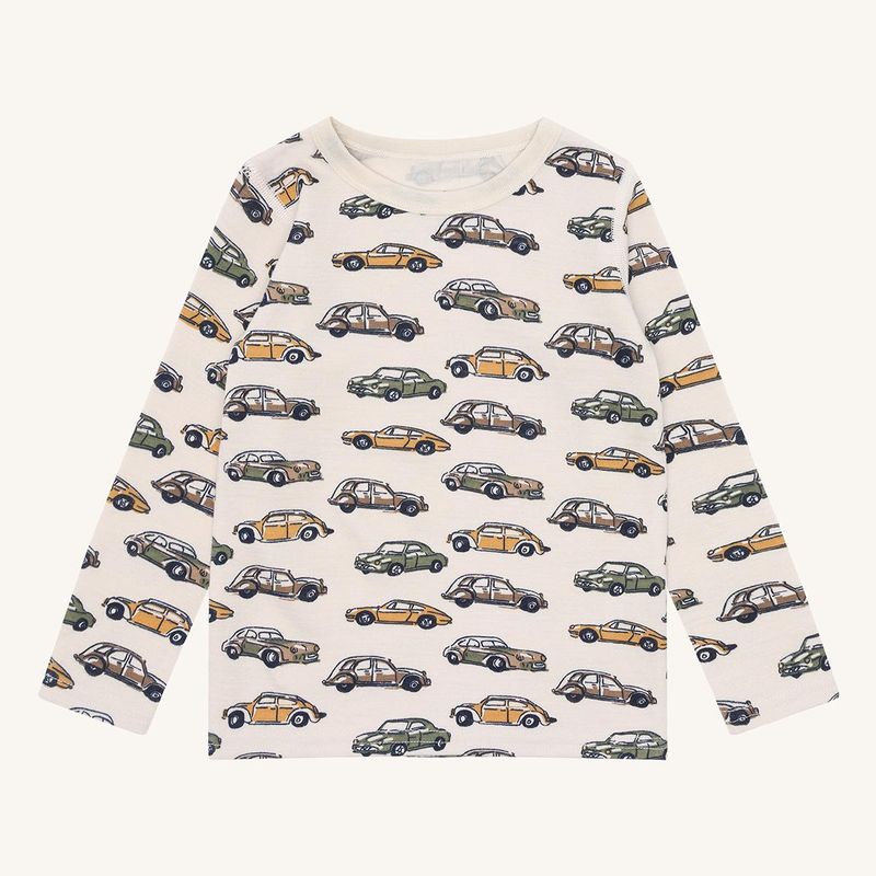 Hust and Claire - Ulltrøye Awo Cars French Oak