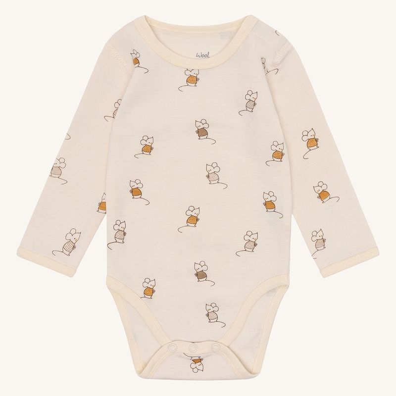 Hust and Claire - Ullbody Bo Mouse Off White