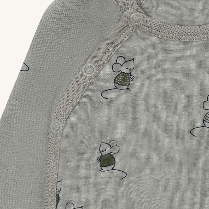 Hust and Claire - Ullbody Bo Wrap Mouse Forest Fog