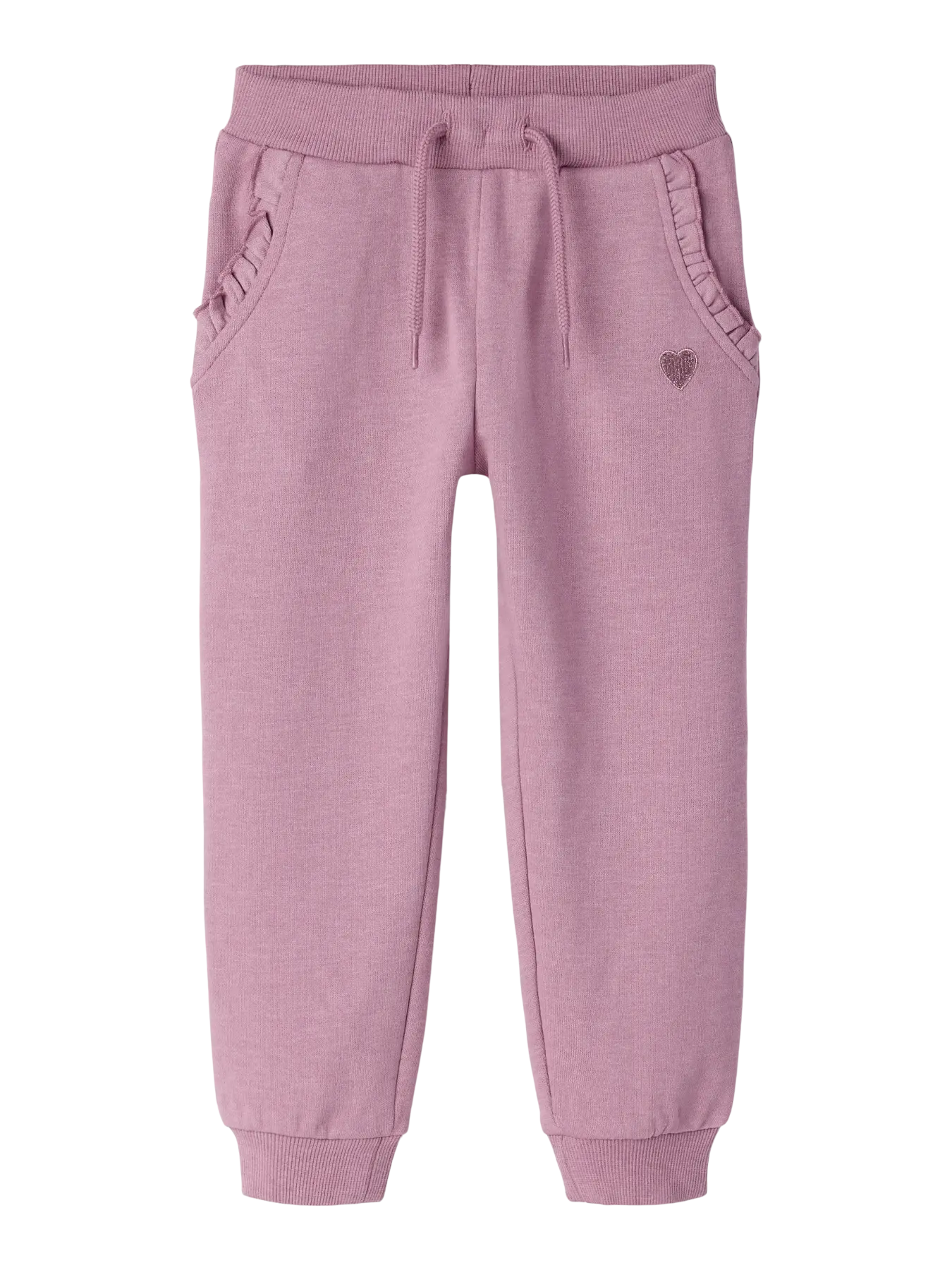 Name it VIMA Mini joggebukse Mauve Orchid - forfra