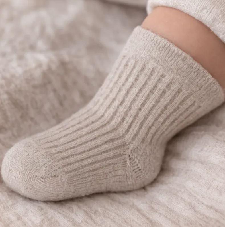 Need it - Babysokker i merinoull Sand
