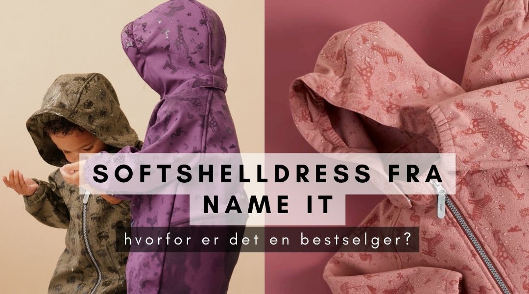 Name It - De beste softshelldressene til barn