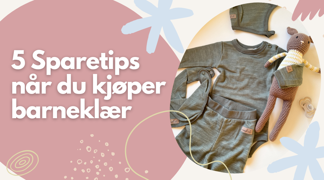 5 Sparetips når du kjøper barneklær