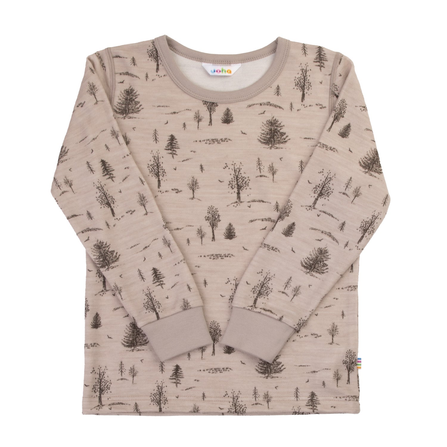 Joha - Trøye i ull/bambus «Forest» Beige