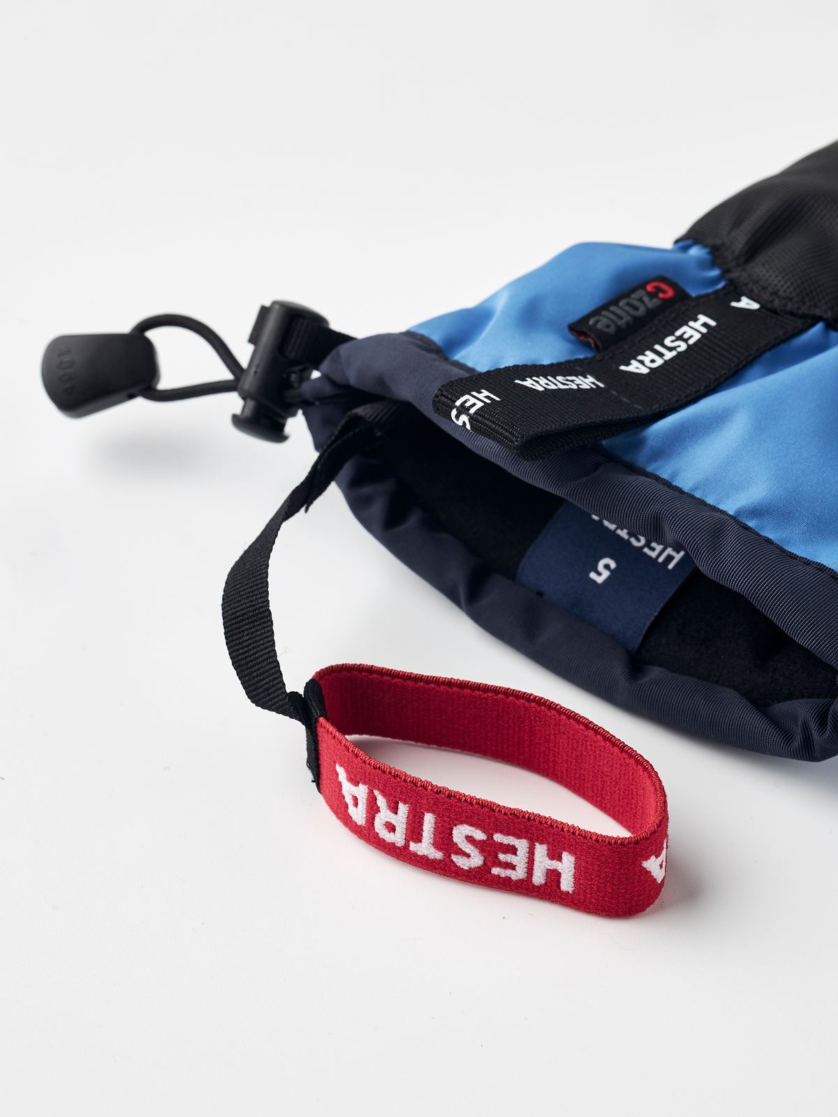 Hestra Vintervotter «Gauntlet CZone Jr» Dark navy/Sky blue