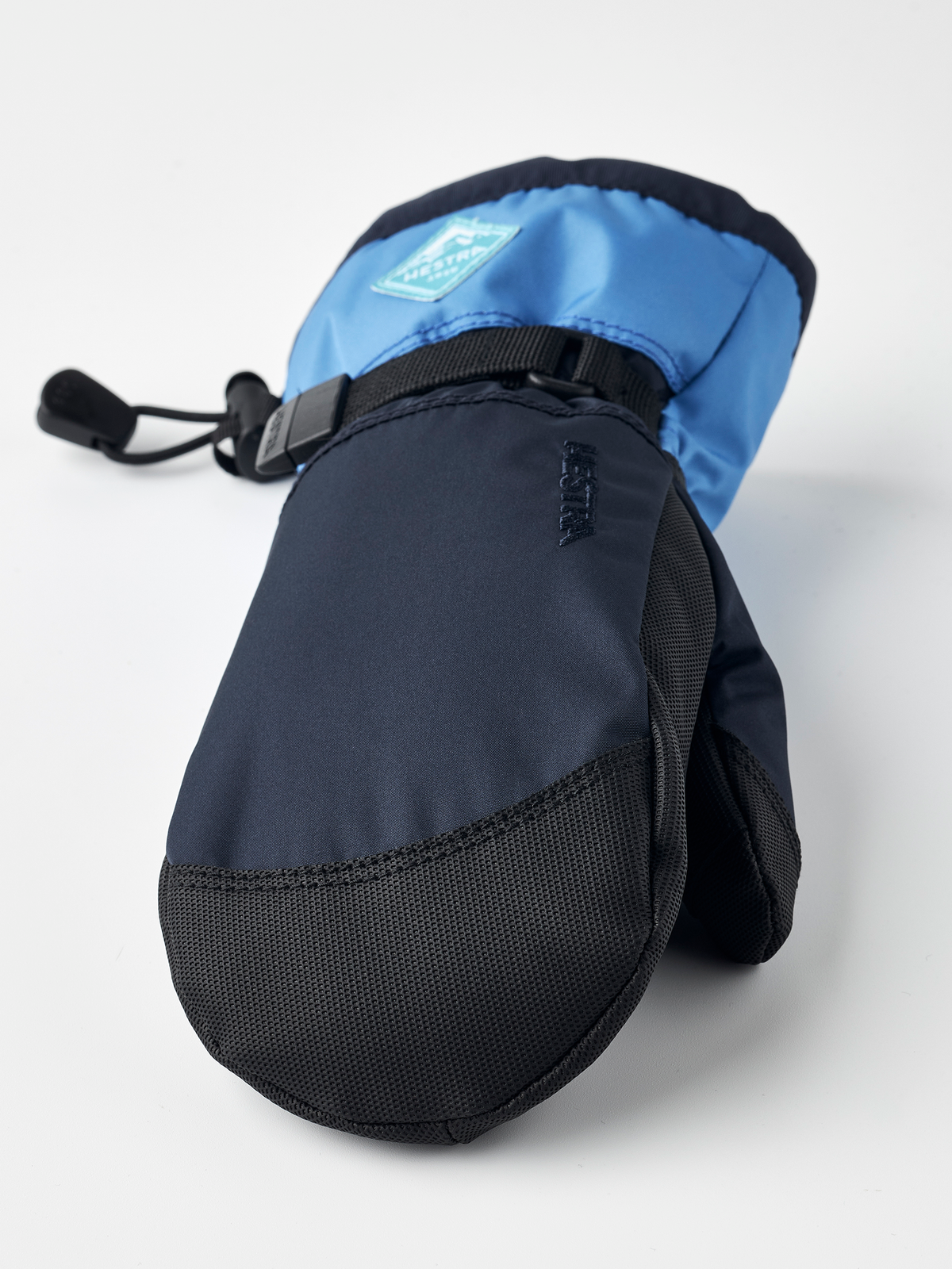 Hestra Vintervotter «Gauntlet CZone Jr» Dark navy/Sky blue