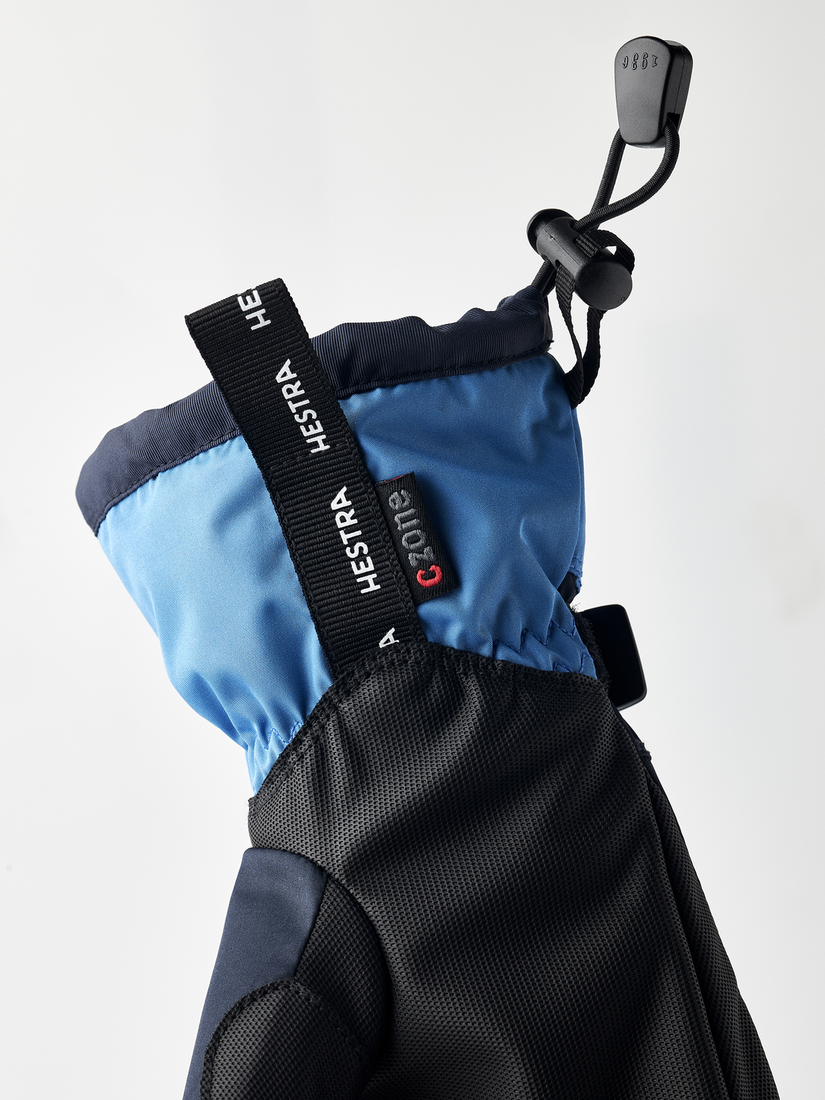 Hestra Vintervotter «Gauntlet CZone Jr» Dark navy/Sky blue