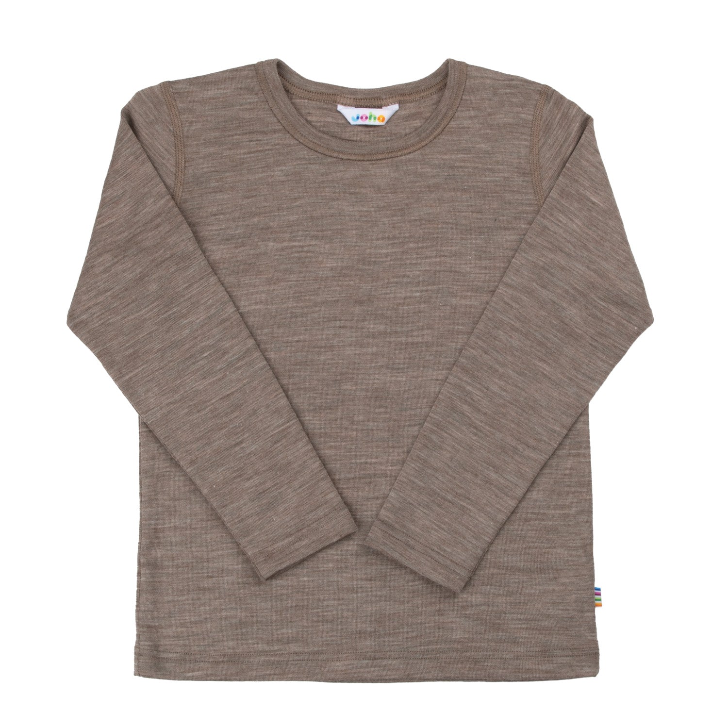 Joha - Bluse i ull/silke Kids Beige Melange