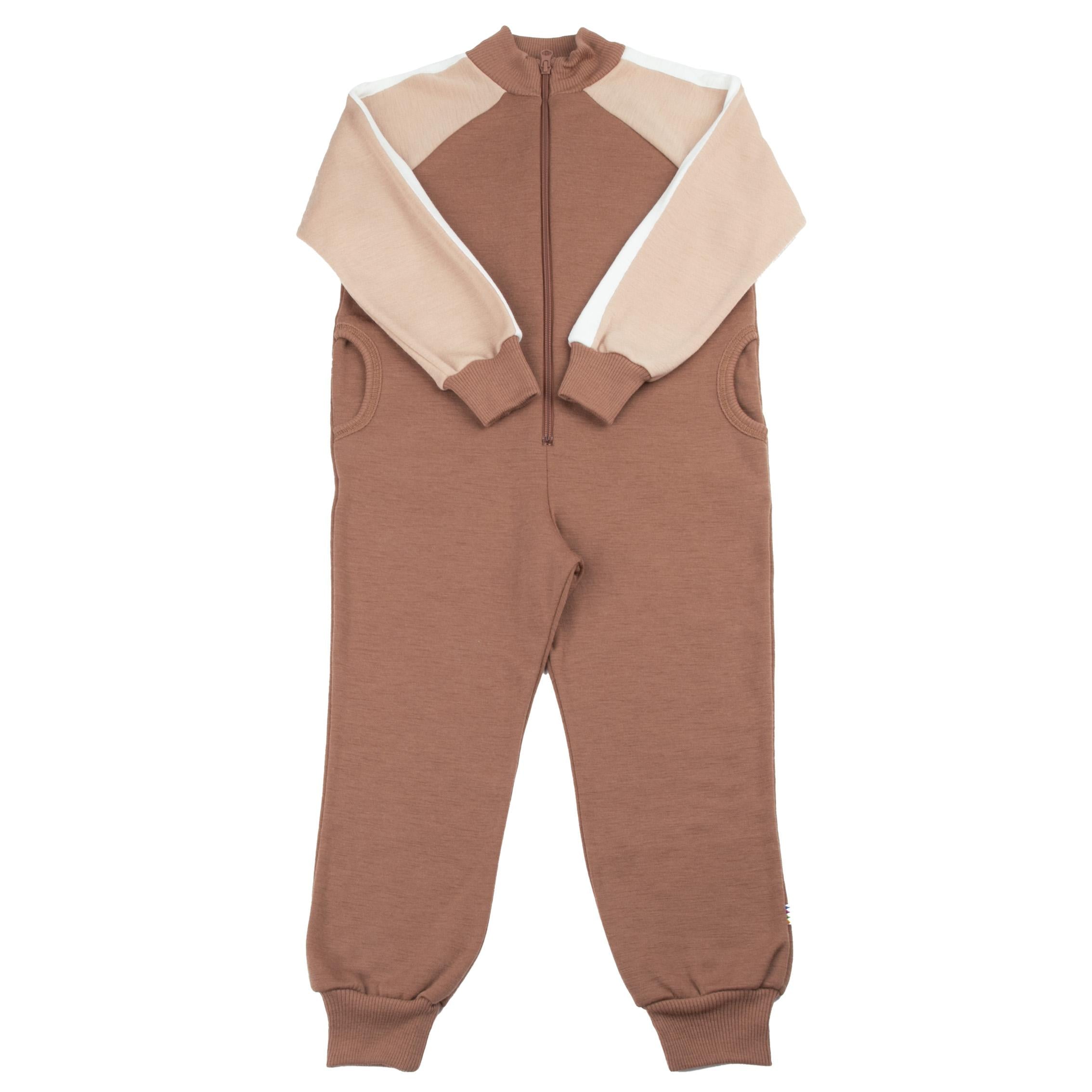 Joha - Heldress i merinoull Peach
